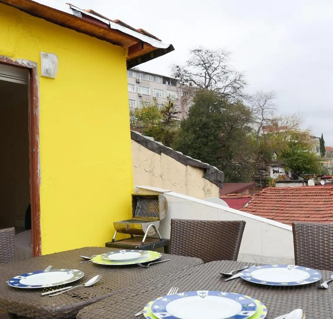 Villa Stylish Triplex With Turkish Bath, Terrace, Central Location Istanbul